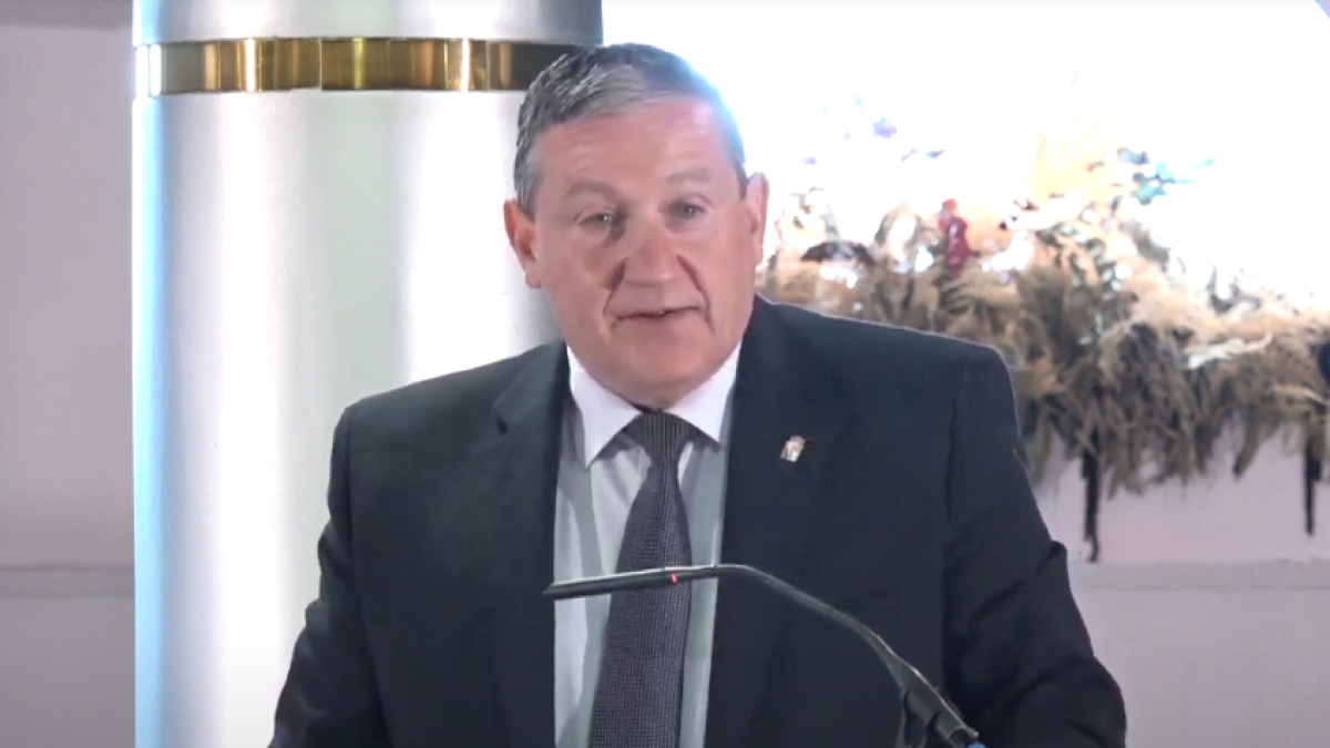 El presidente de la Diputación de Zamora, Javier Faúndez en una imagen de archivo.