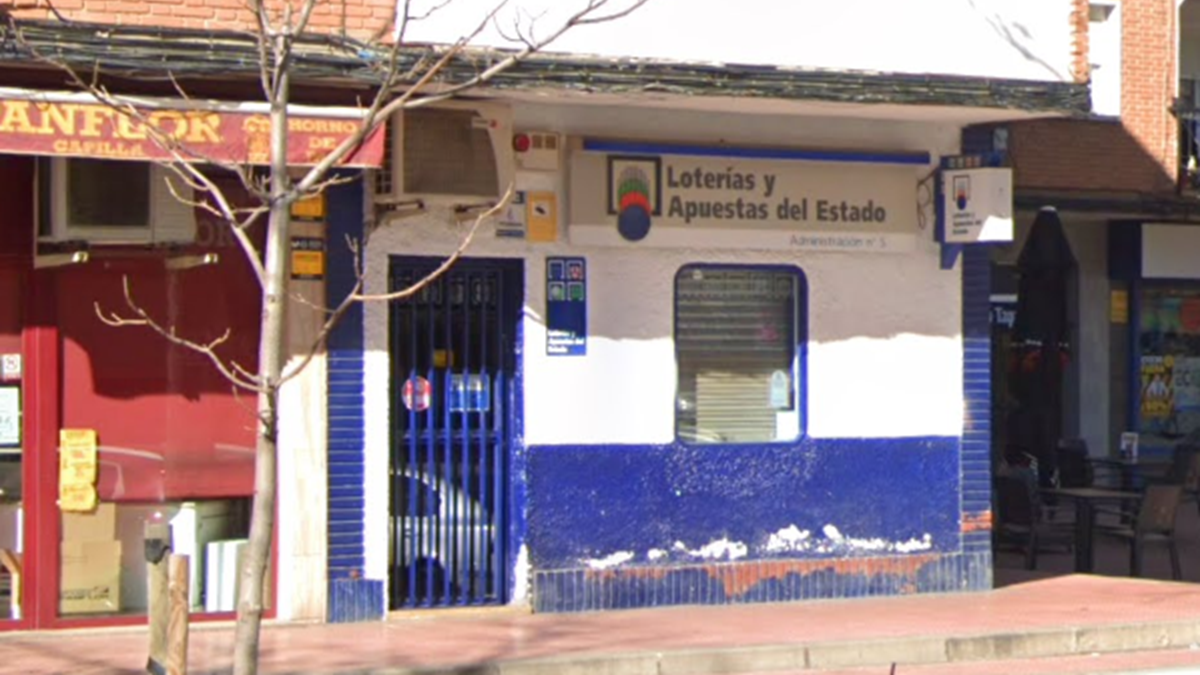 Imagen de archivo de un receptor de lotería de Palencia