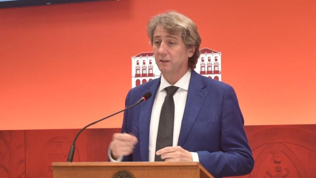 El alcalde de Soria, Carlos Martínez Mínguez, en una imagen de archivo.