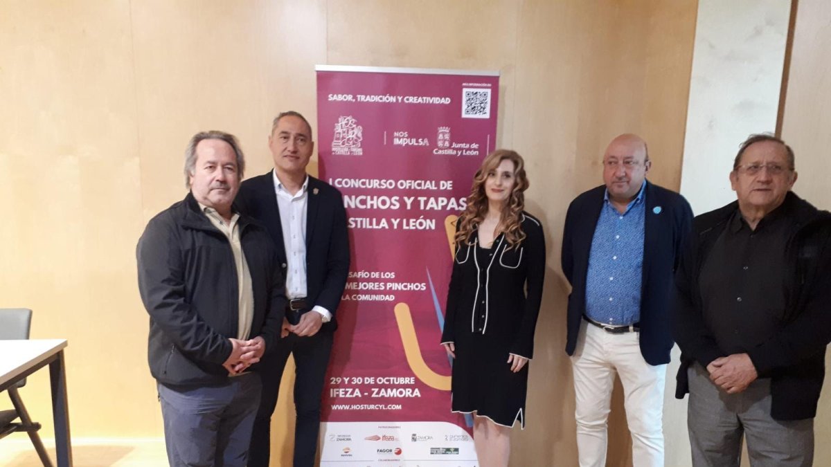 Presentación del I Concurso de Pinchos y Tapas de Castilla y León.