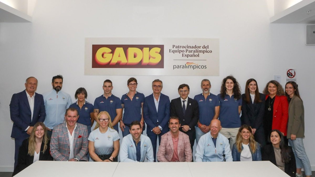 Visita del Equipo Paralímpico Español a Gadis.
