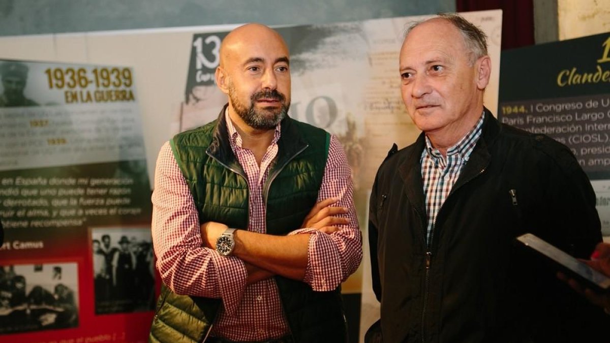 Óscar Lobo y Faustino Temprano, en una imagen de archivo.