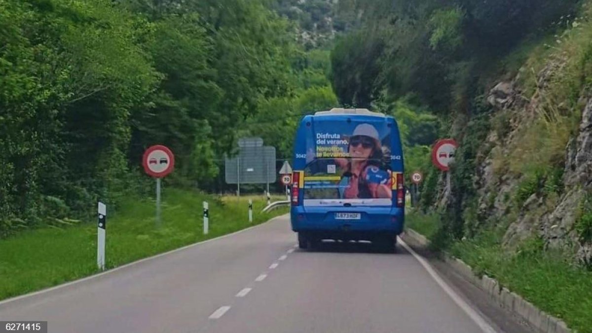 Autobús en una imagen de archivo