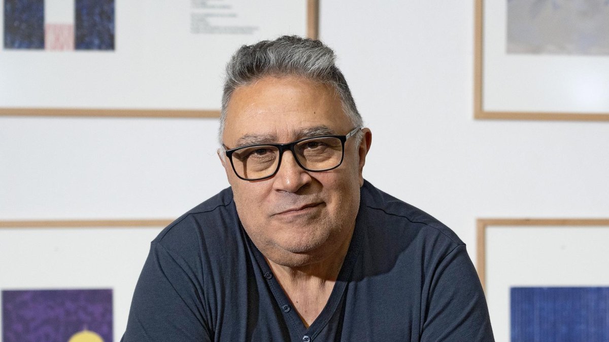 El escritor, músico y artista bañezano Antonio Odón Alonso