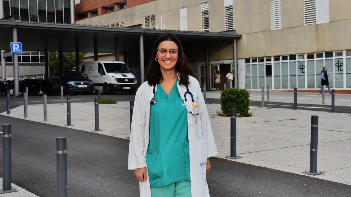 La neumóloga palentina Inés Salazar.