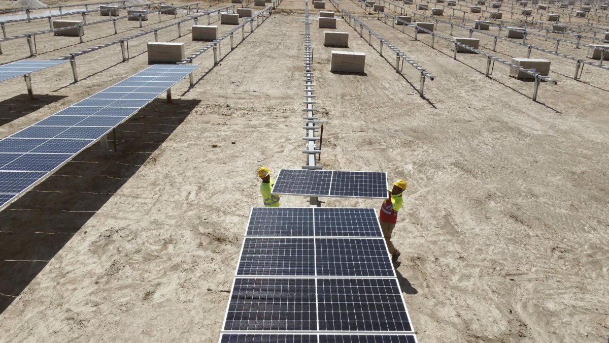Proyecto fotovoltaico de Iberdrola en Ciudad Rodrigo, en una imagen de archivo.