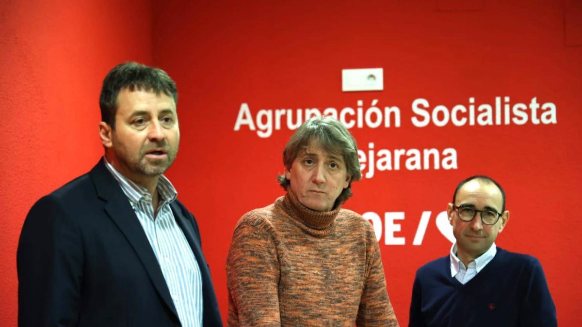 Antonio Cámara, Carlos Martínez y David Serrada.