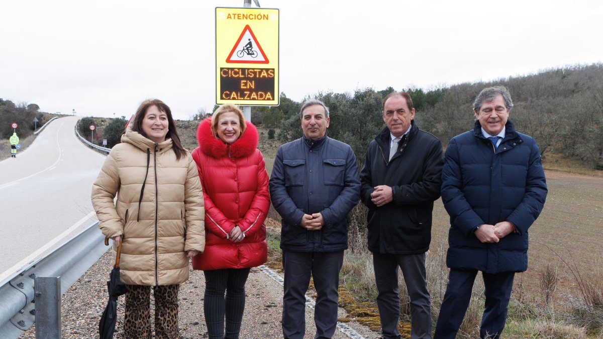 El consejero de Movilidad y Transformación Digital, José Luis Sanz Merino, en un acto en Soria