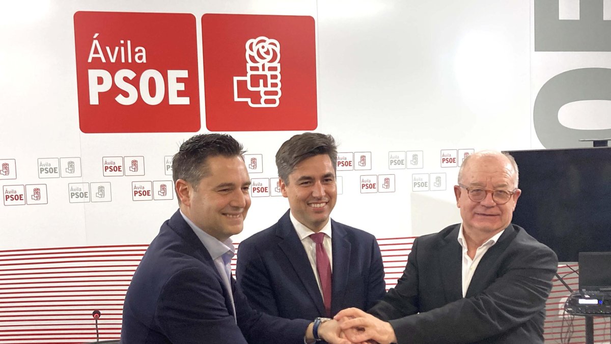 Danie de la Rosa, Carlos Montesino y Jesús Caro.