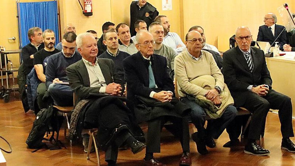 Juicio por la muerte de seis mineros en la Hullera Vasco Leonesa, en una imagen de archivo.