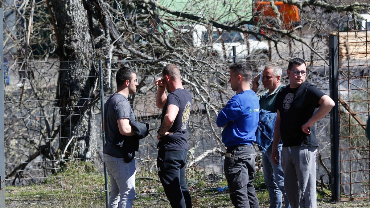 Consternación tras la explosión de grisú en la mina de Cerredo, en Asturias.