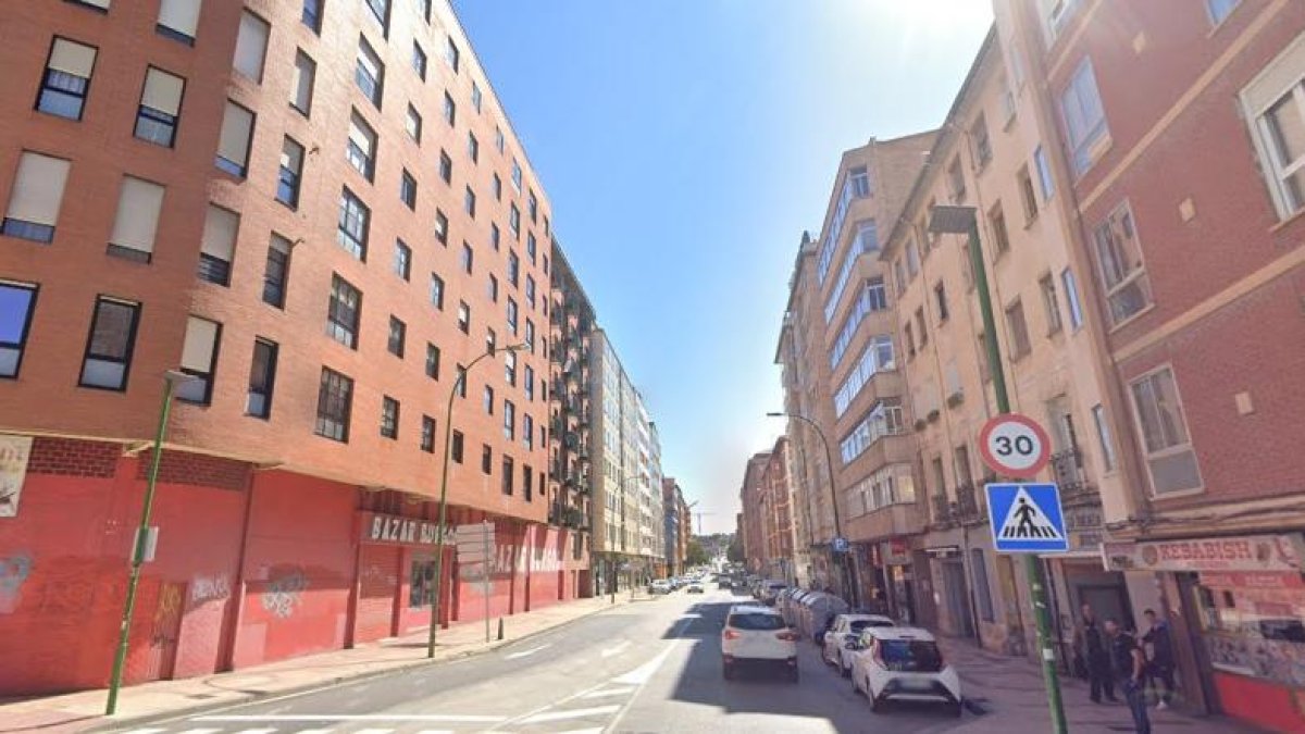 Calle Madrid, de Burgos.