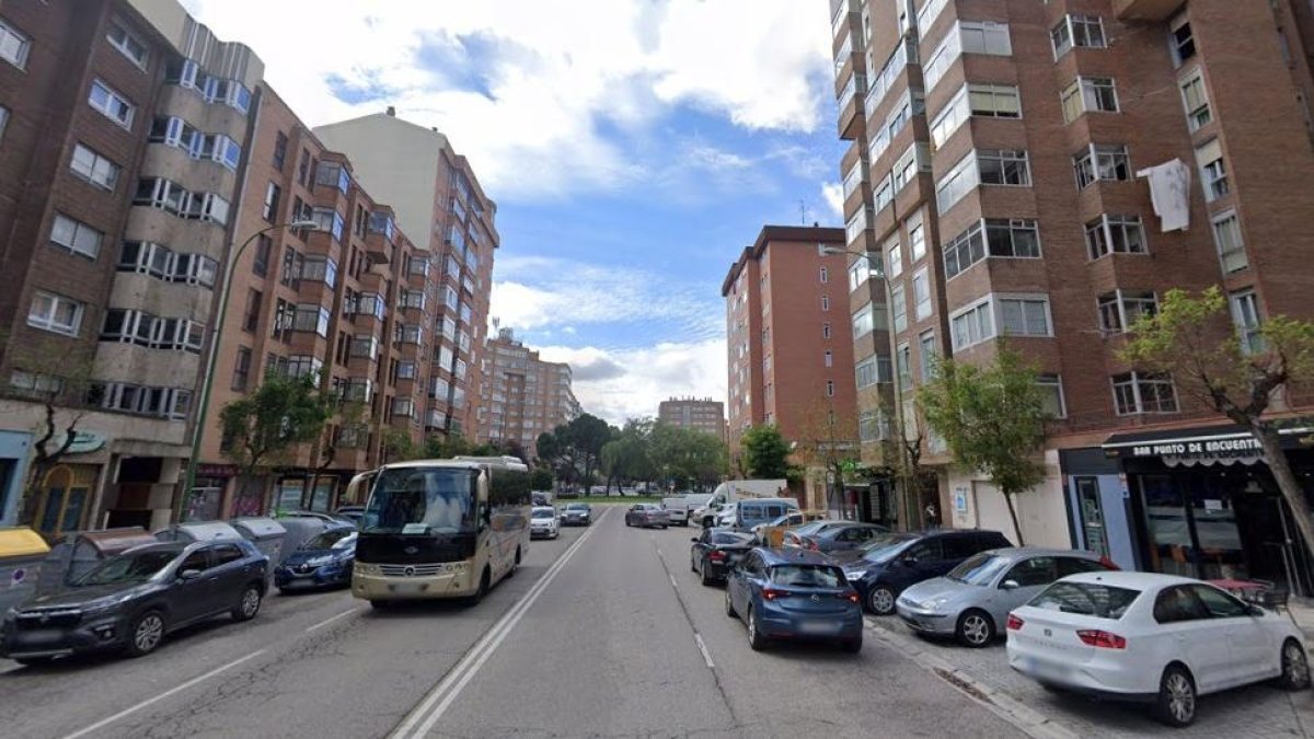 Calle Luis Alberdi de Burgos.