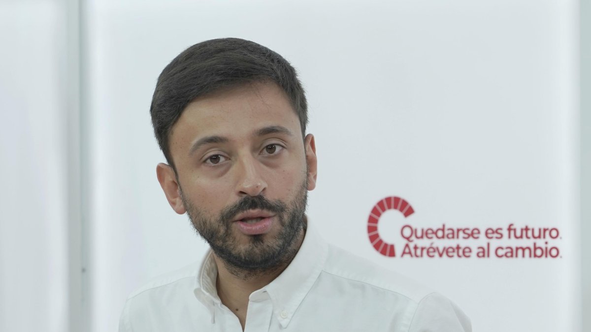 El secretario de Política Municipal del PSOE de Castilla y León, Fran Díaz