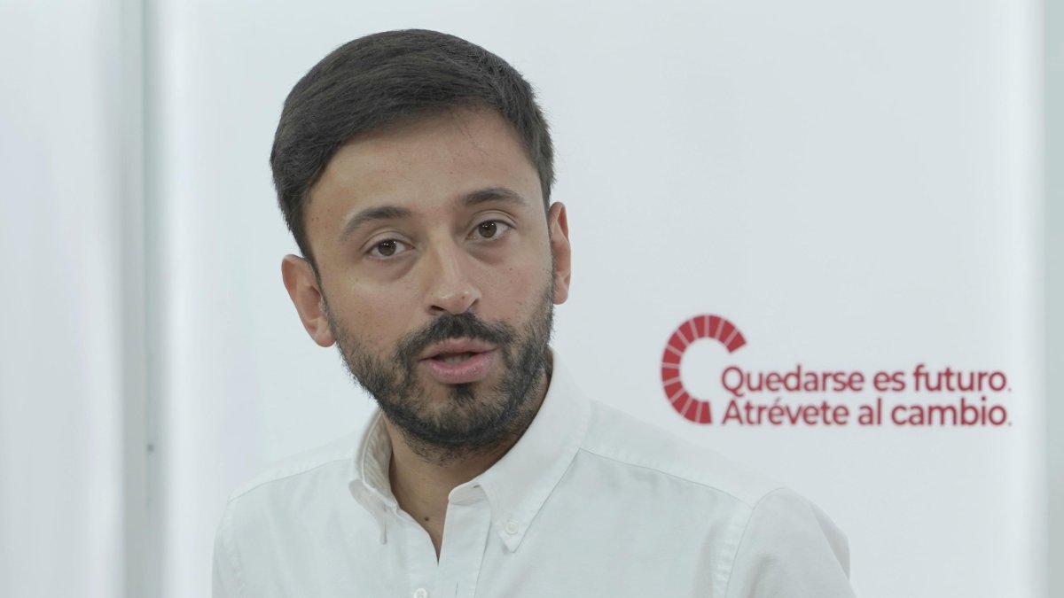El secretario de Política Municipal del PSOE de Castilla y León, Fran Díaz