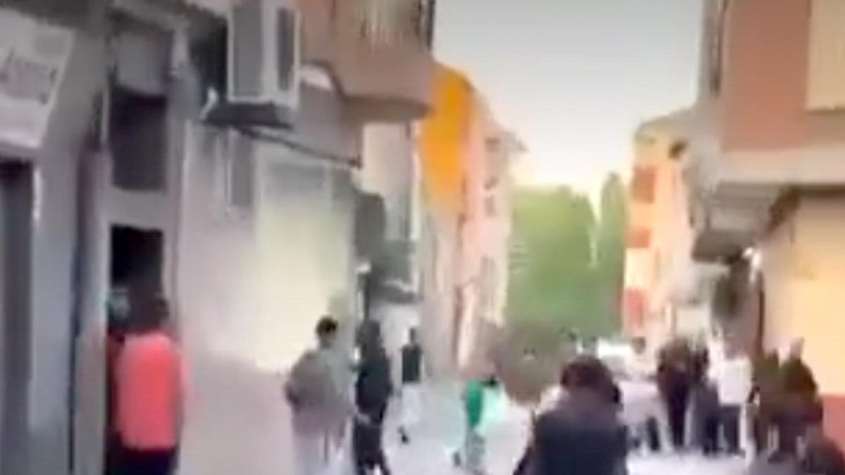 Imagen de la pelea.