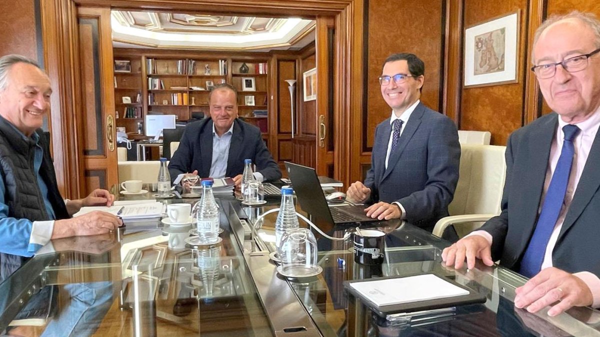 Reunión del Consejo de Cuentas de Castilla y León.