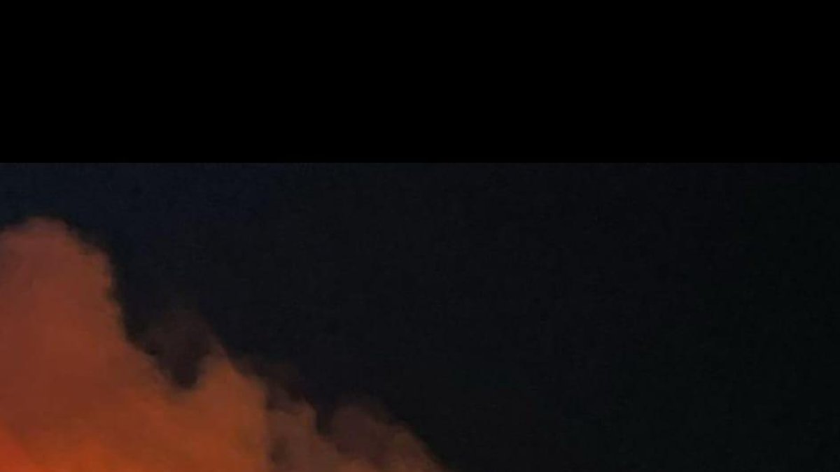 Foto del incendio de Mombeltrán en Ávila