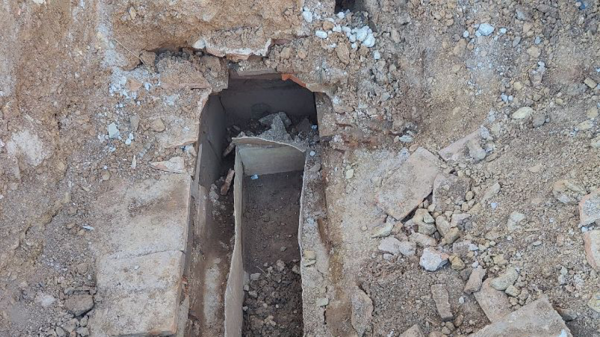 Localizan una tumba romana en Astorga (León).