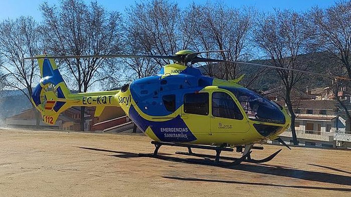Un helicóptero medicalizado