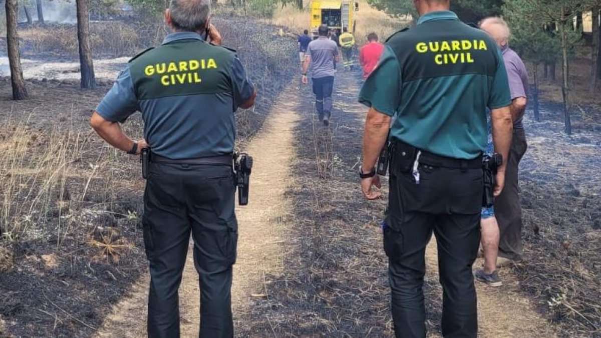 Investigan a un hombre de 73 años por causar el incendio de San Justo de la Vega en León.