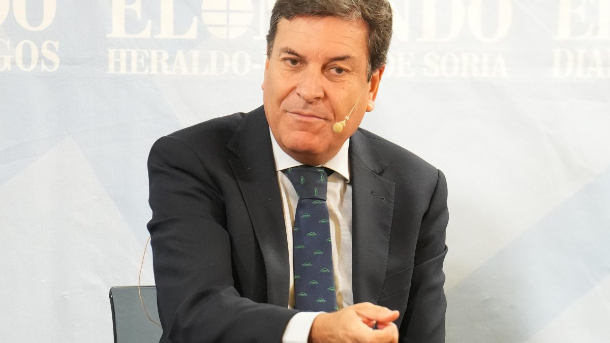 El consejero de Hacienda y portavoz de la Junta de Castilla y León, Carlos Fernández Carriedo
