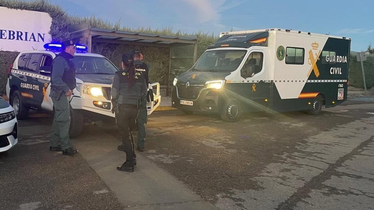 Una imagen de los efectivos de la Guardia Civil.