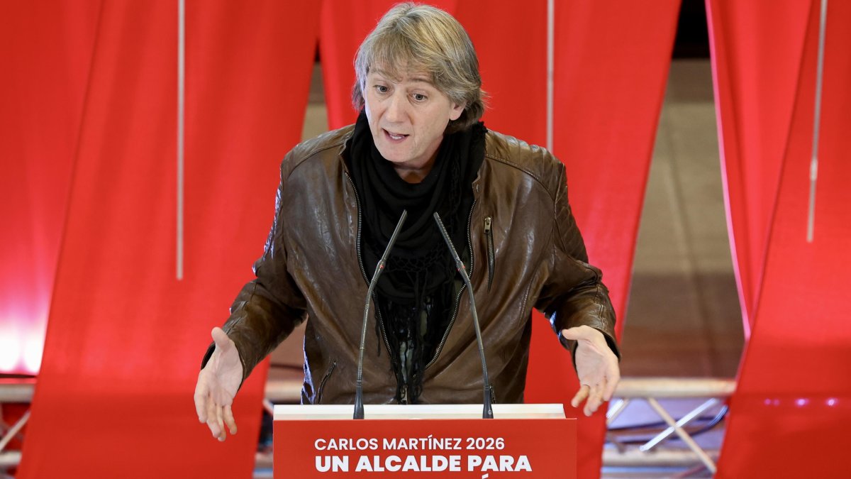 El secretario general del PSCyL, Carlos Martínez, en una imagen de archivo