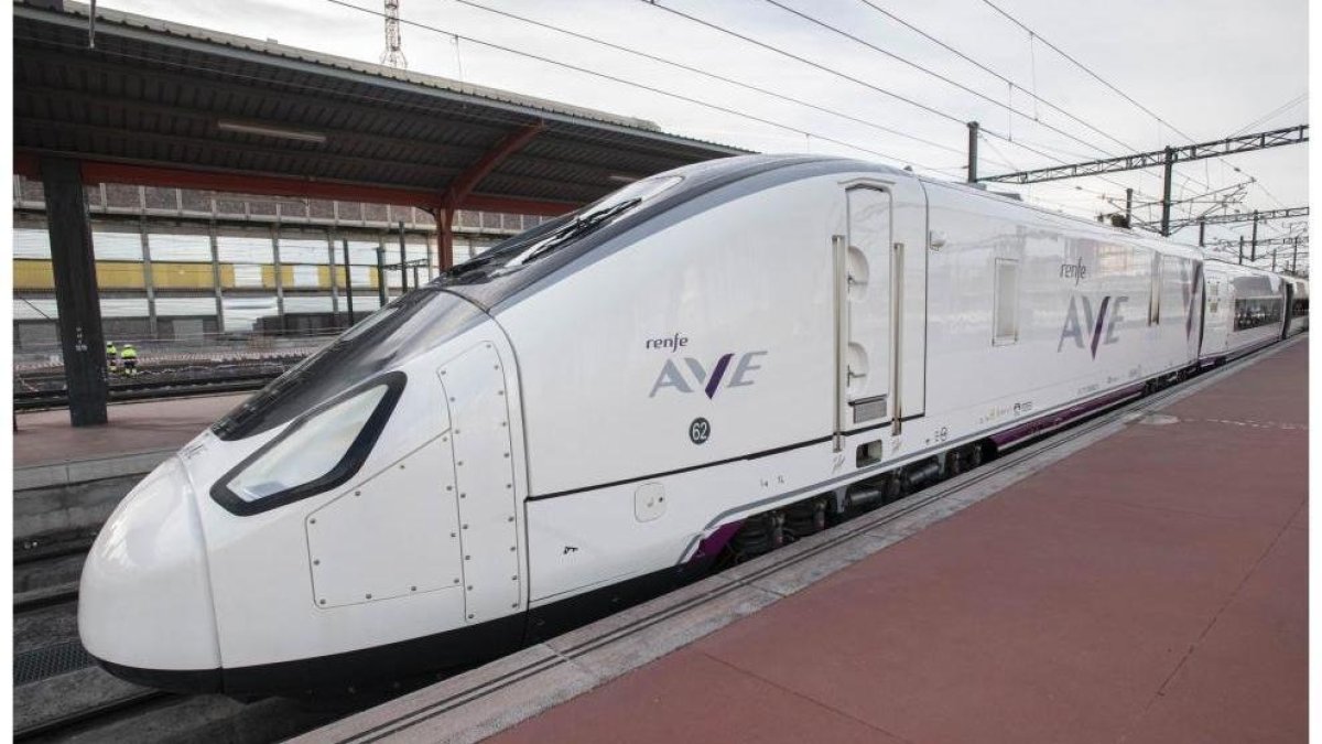 Tren AVE de Renfe en una imagen de archivo
