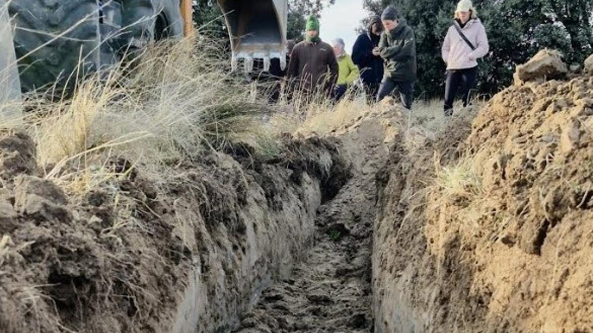 Descubrimiento de una fosa común en Segovia