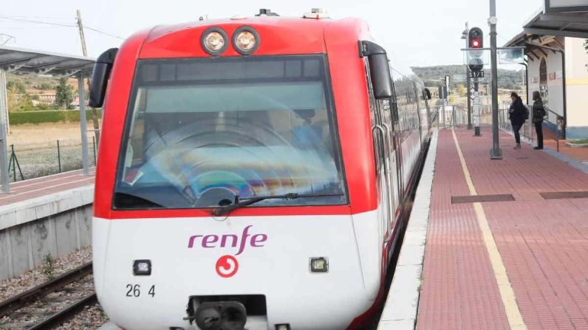 Tren de Feve en León.