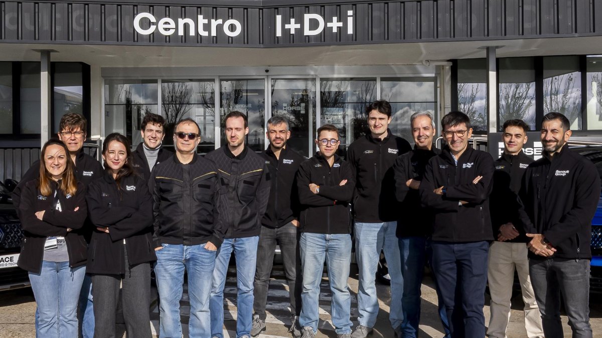 Integrantes del Centro I+D+i del Grupo Renault de Valladolid que han trabajado en el proyecto Reader