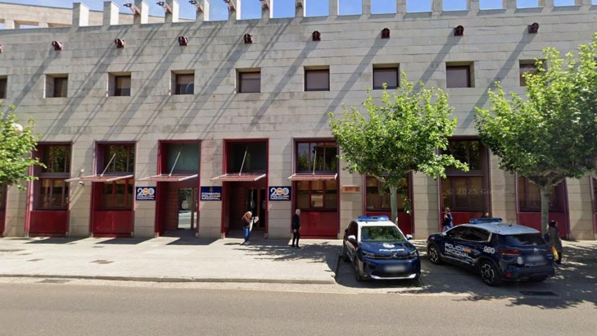 Comisaría de la Policía Nacional en Palencia, en una imagen de archivo.