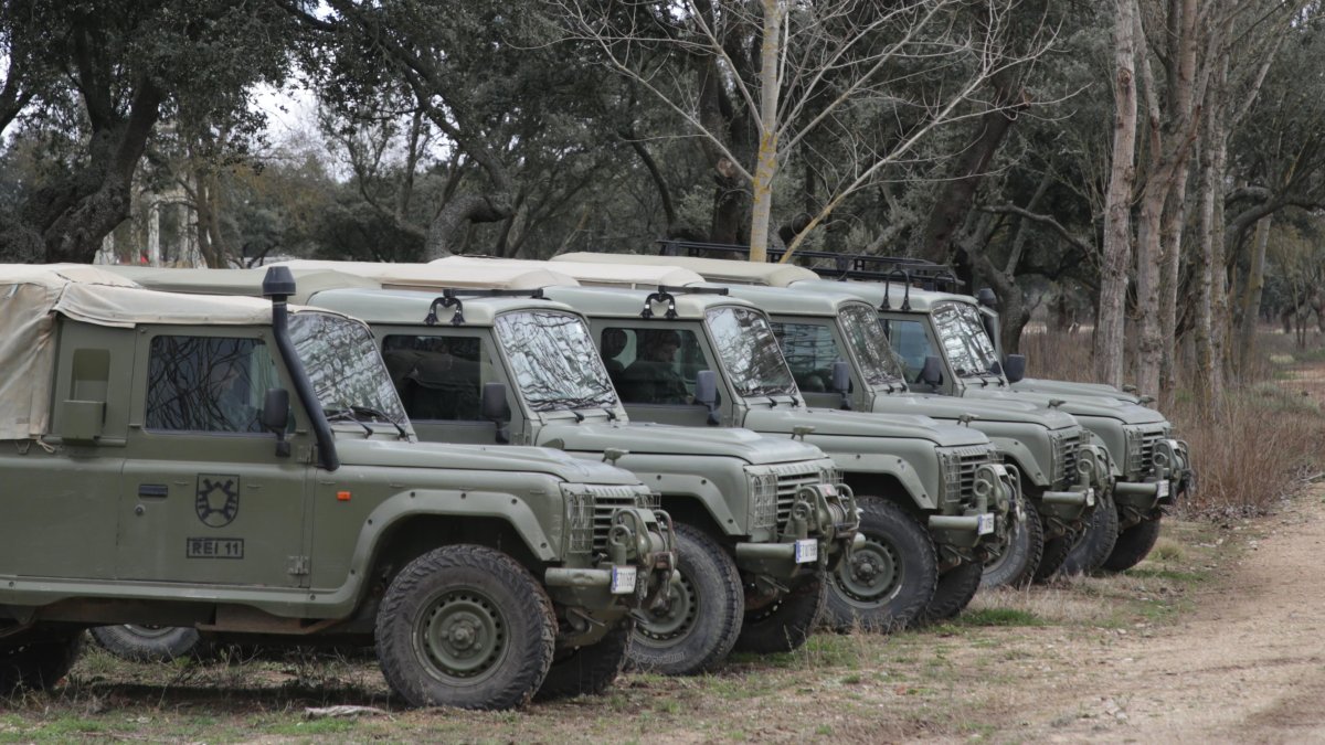 Instalaciones militares de Monte La Reina en una imagen de archivo
