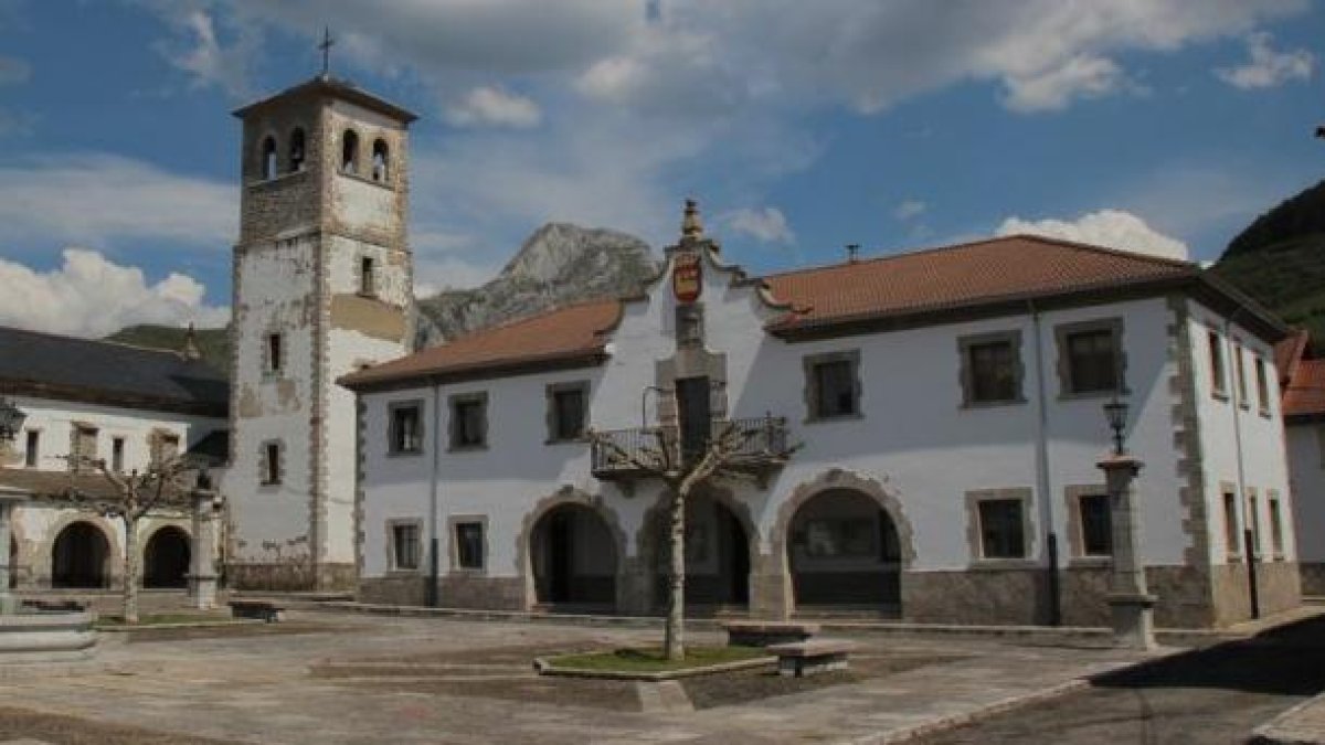 Ayuntamiento de Villamanín, en una imagen de archivo