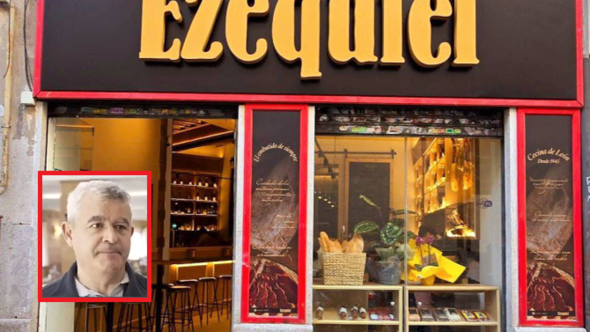 Ezequiel García, dueño del Restaurante Ezequiel, y uno de sus establecimientos