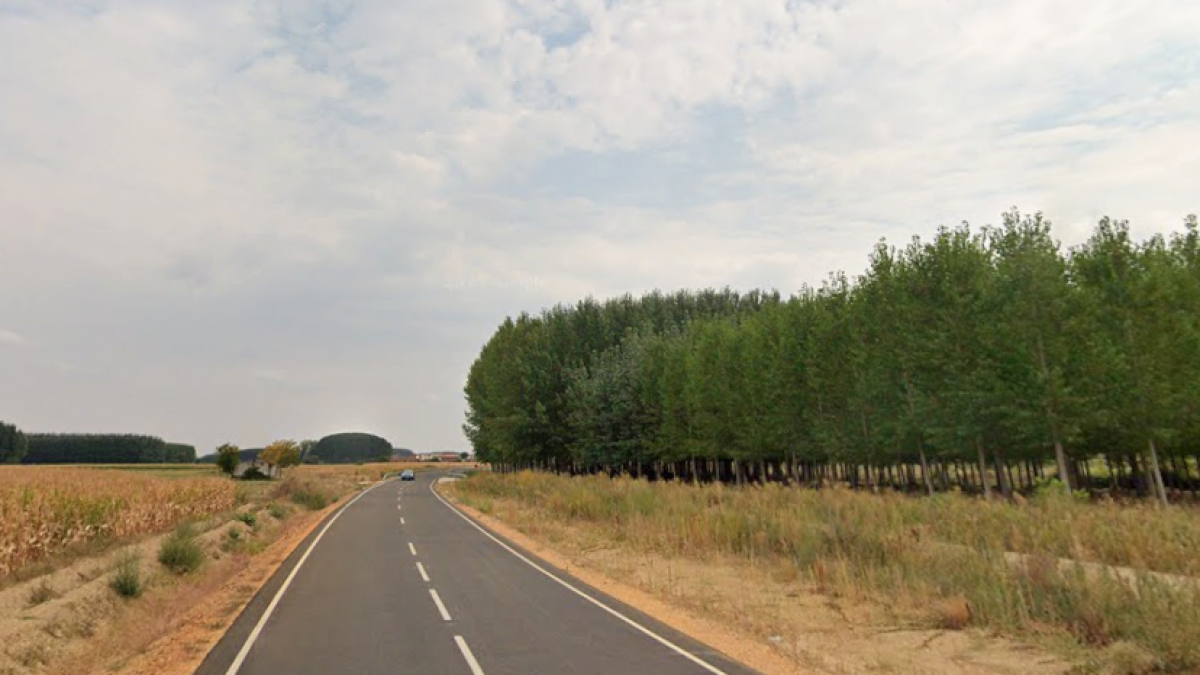 Carretera ZA-P-2547, a la altura de Micereces de Tera en Zamora