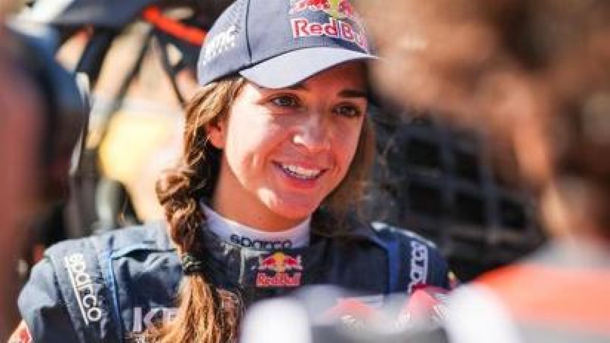 La piloto burgalesa Cristina Gutiérrez