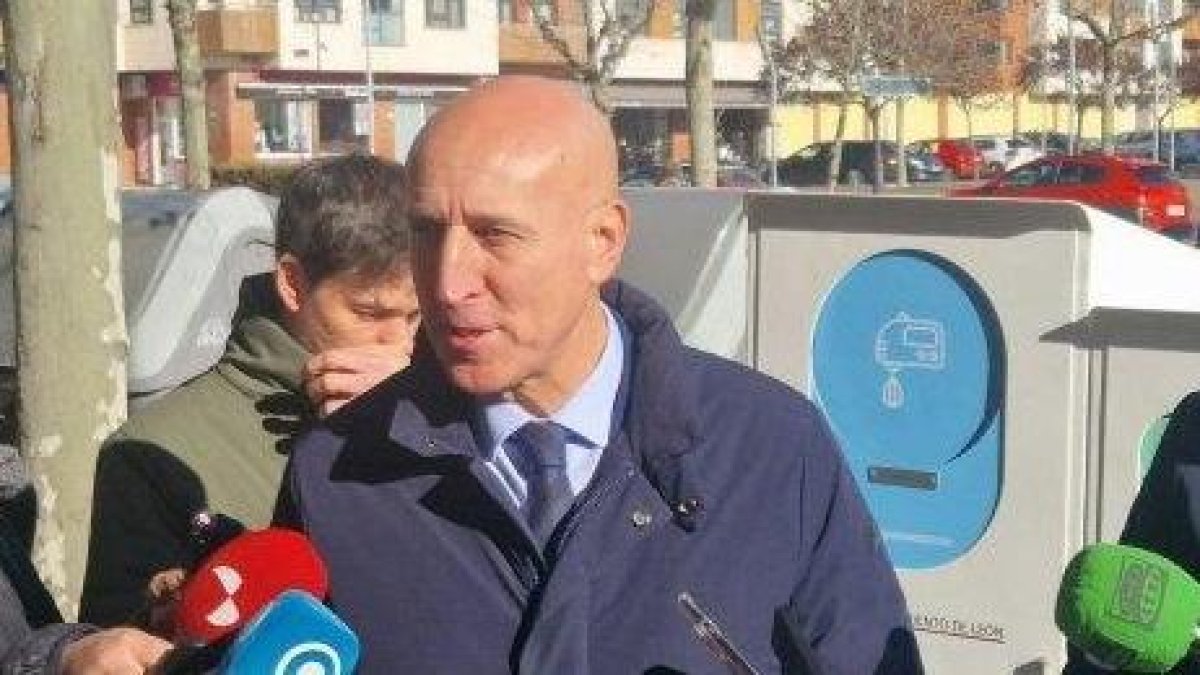 El alcalde de León, José Antonio Diez.