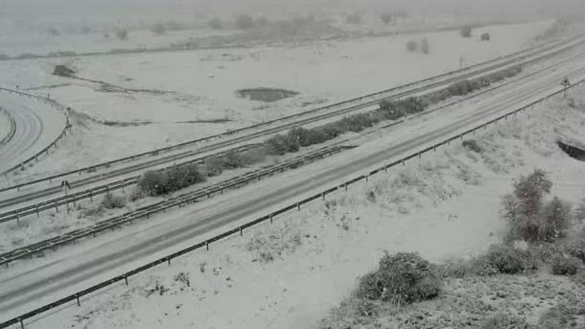 Imagen de la AP-52 en Zamora