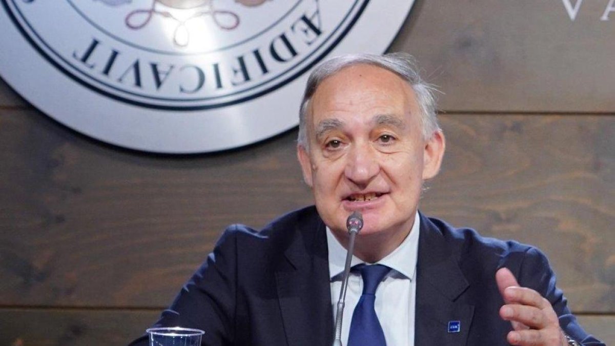 Antonio Largo, rector de la UVA, en una imagen de archivo