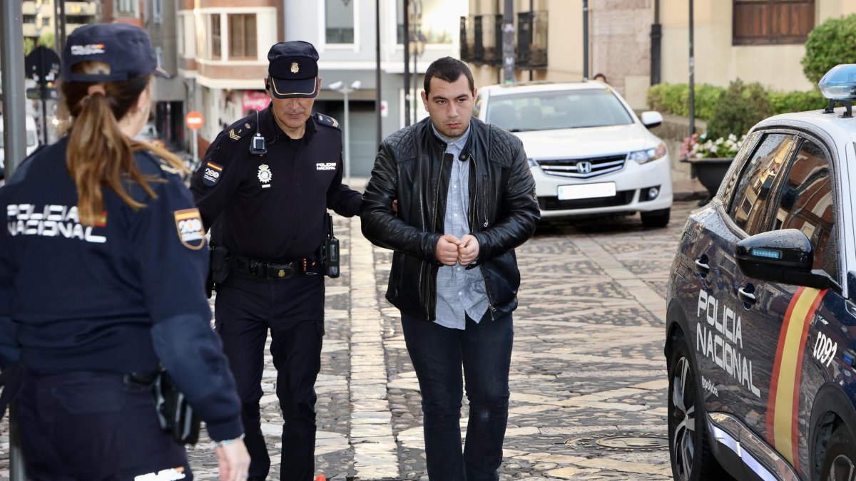 Una imagen de archivo del acusado en la Audiencia Provincial de León