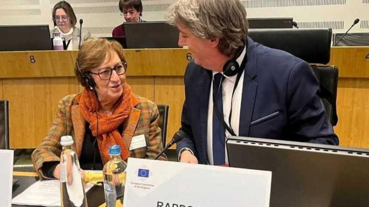 Carlos Martínez, en Bruselas