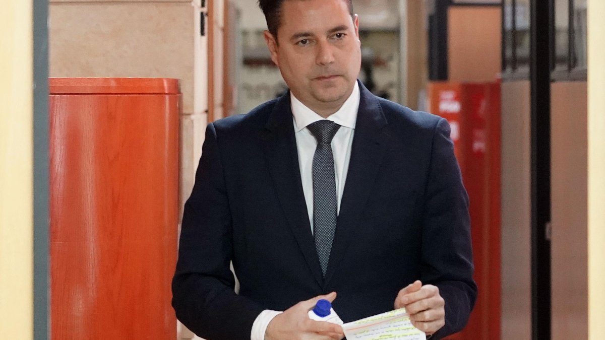 El secretario de Organización del PSOECyL, Daniel de la  Rosa, en una imagen de archivo.