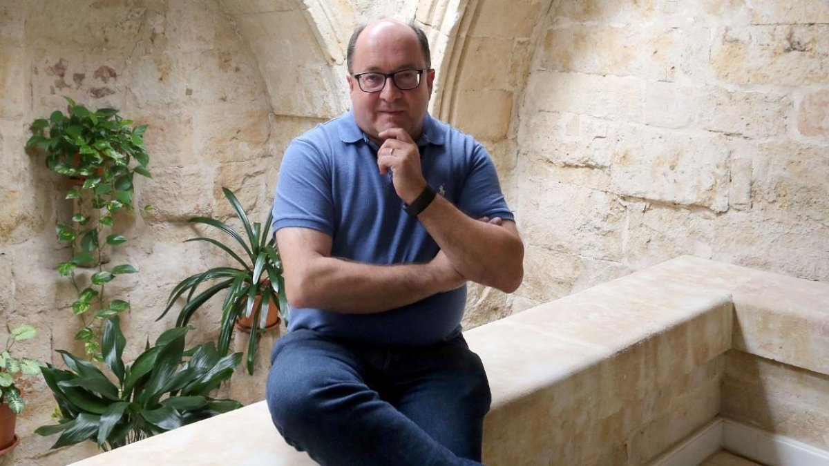 El presidente de Proyecto Hombre Castilla y León, Manuel Muiños.