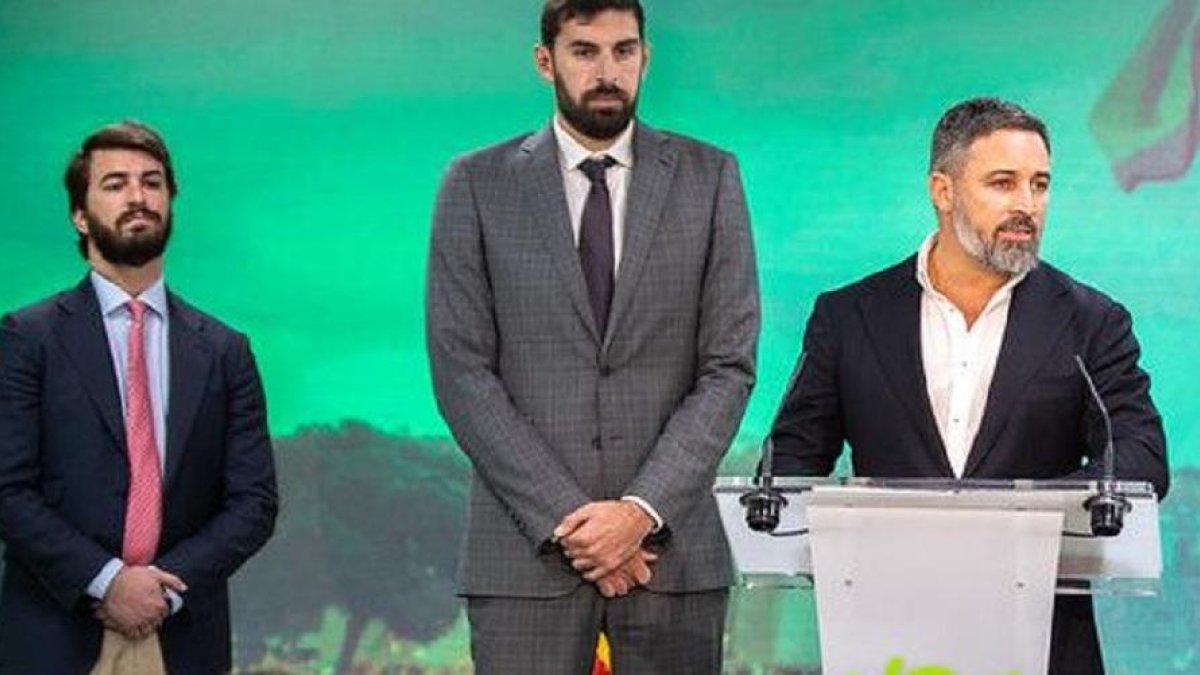Gallardo, Antelo y Abascal en una imagen de archivo