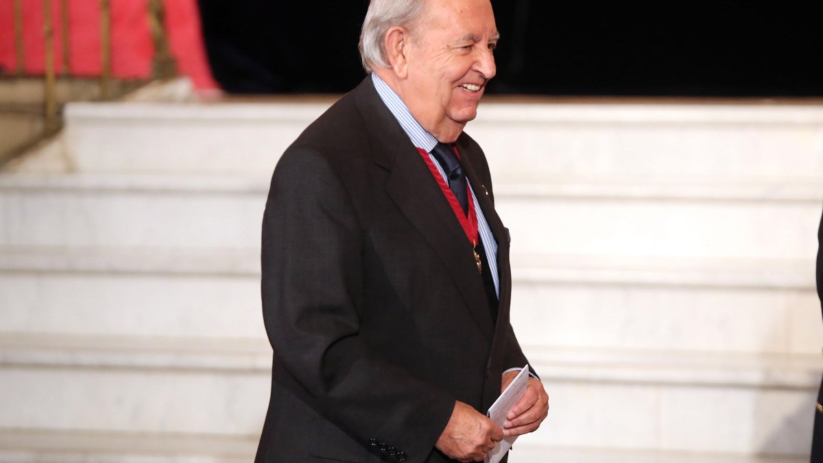 El expresidente de las Cortes de Castilla y León Manuel Estella, en una imagen de archivo.