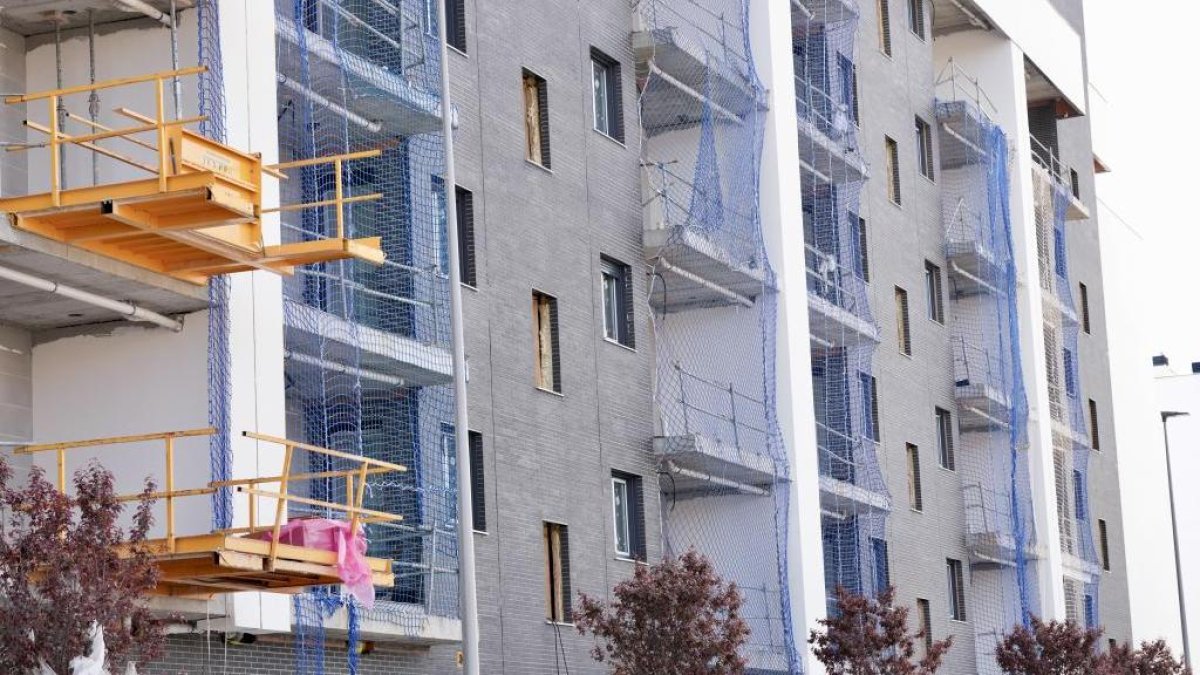 Pisos en construcción en Valladolid