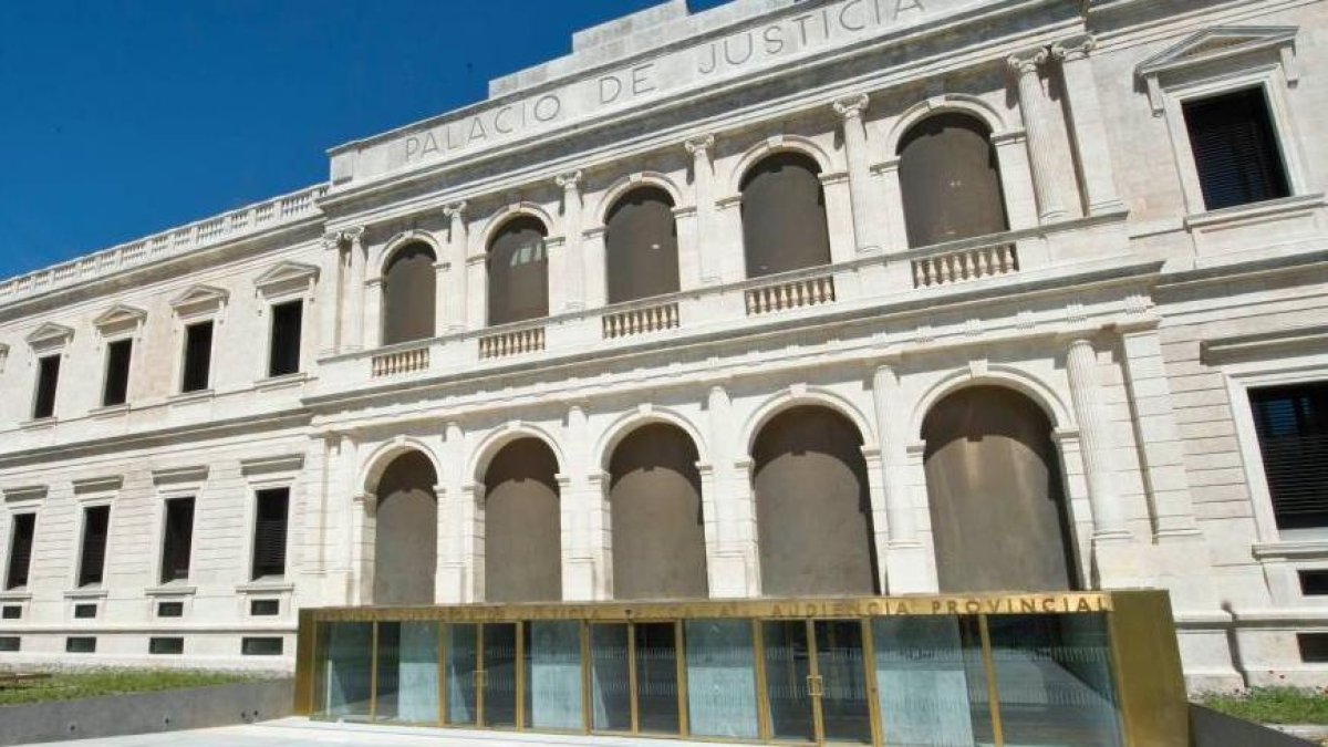 Palacio de Justicia, sede de la Audiencia Provincial de Burgos.