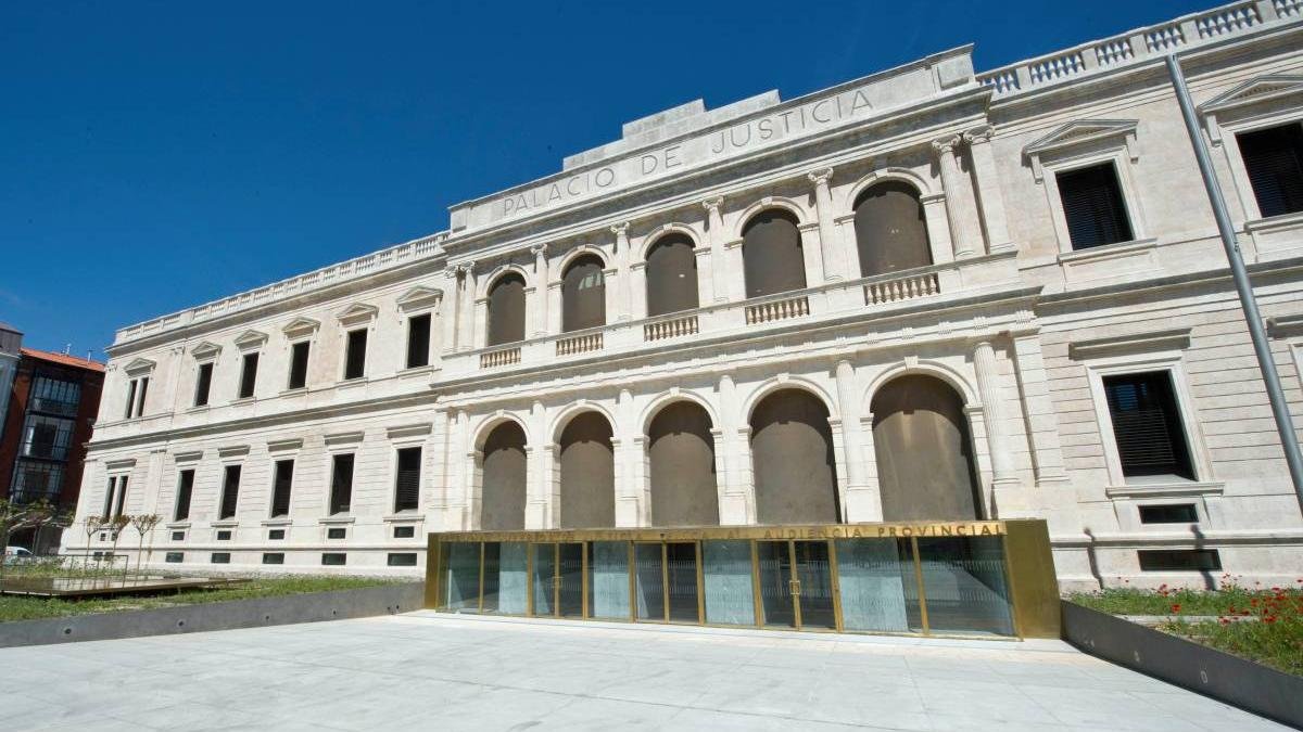 Palacio de Justicia, sede de la Audiencia Provincial de Burgos.